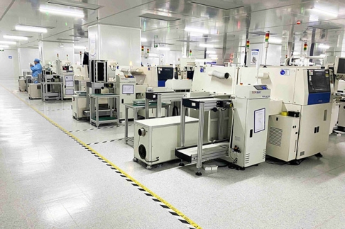 貼片電子廠SMT生產線生產流程​