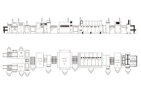 smt一條生產線一般多長
